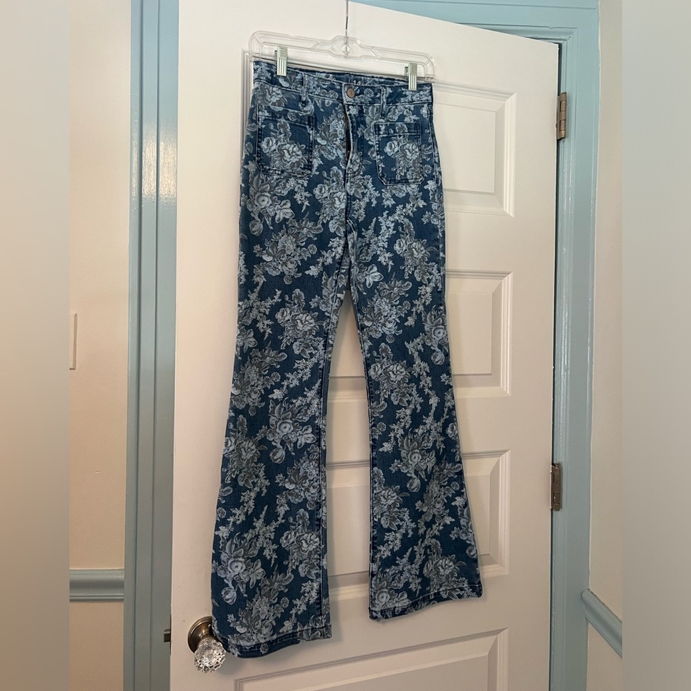 Gap x Love Shack Fancy Floral Jeans